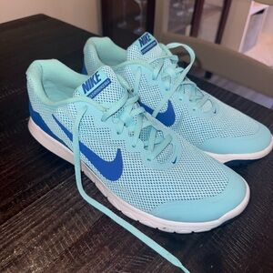Nike Light Blue Sports Shoes